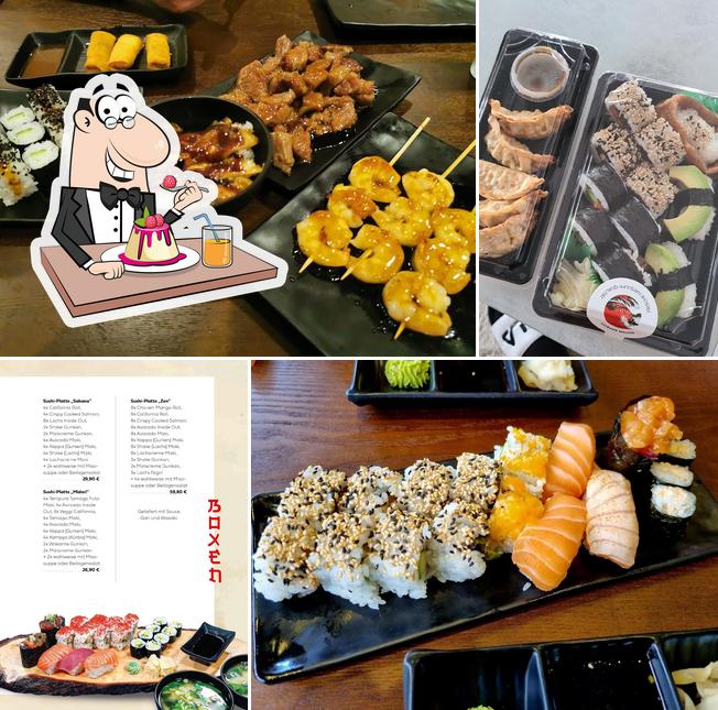 NATSUUMI Sushi & Grill propose une sélection de plats sucrés