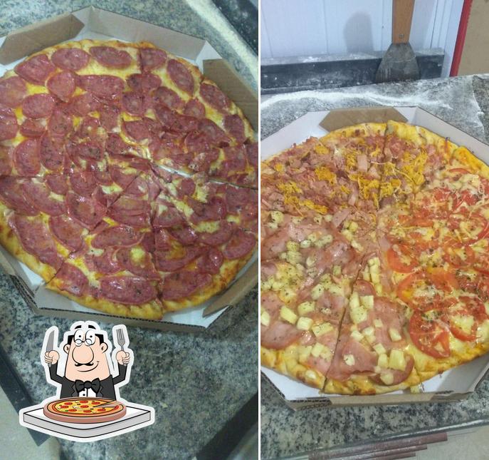 Escolha pizza no Pizzaria Siri-Pizzas, lanches, Calzones, pastéis e cachorro quente