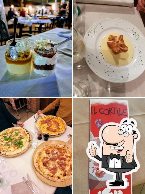 Voici une photo de Ristorante Pizzeria Il Cortile