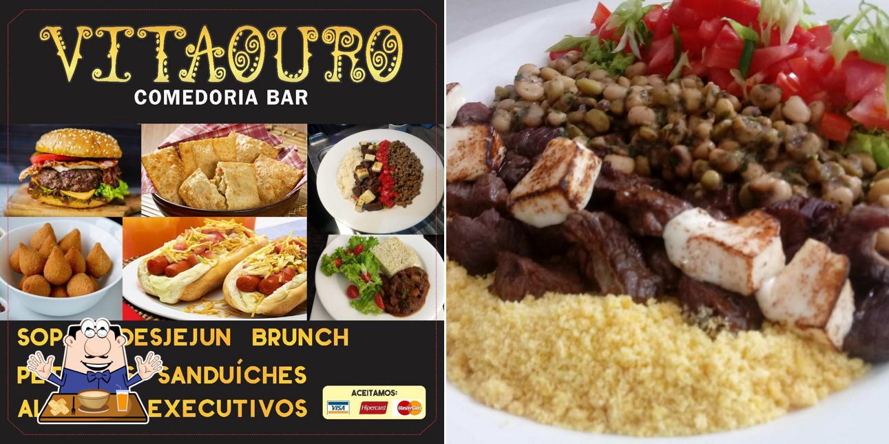 Comida em Vitaouro Comedoria Bar