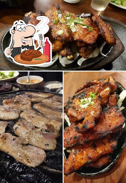 Ham Ji Park, 4135 W Pico Blvd in Los Angeles Restaurant menu and reviews