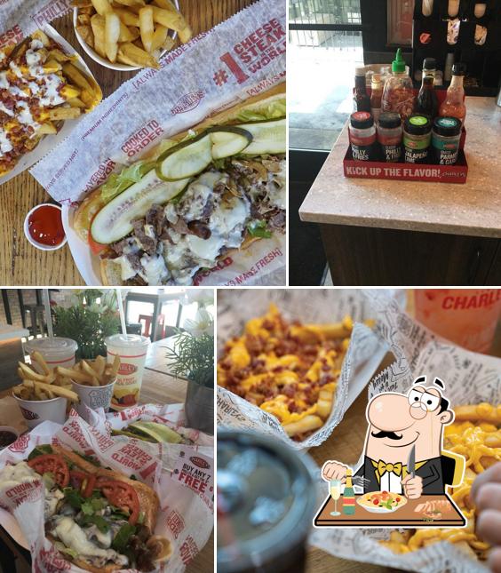 Charleys Cheesesteaks and Wings in Glendora Restaurant menu and reviews