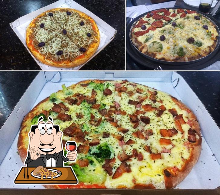 Escolha diversos tipos de pizza