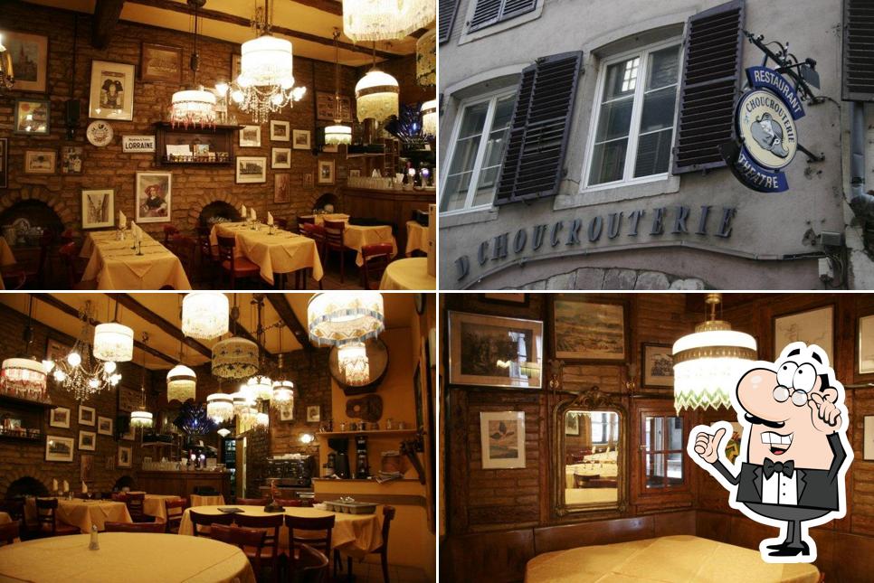 The interior of RESTAURANT LA CHOUCROUTERIE