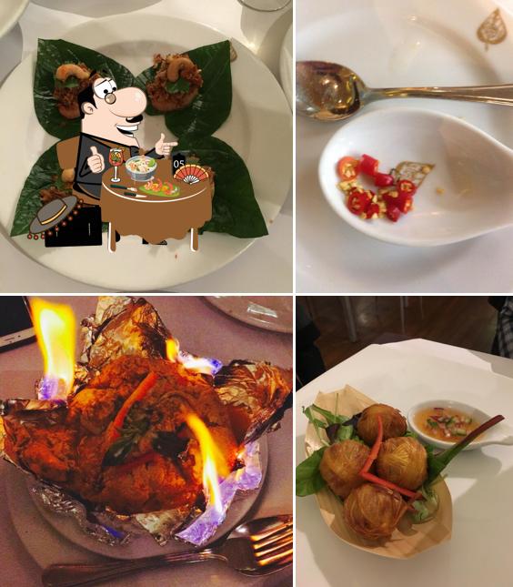 Platos en Thai Pothong Restaurant