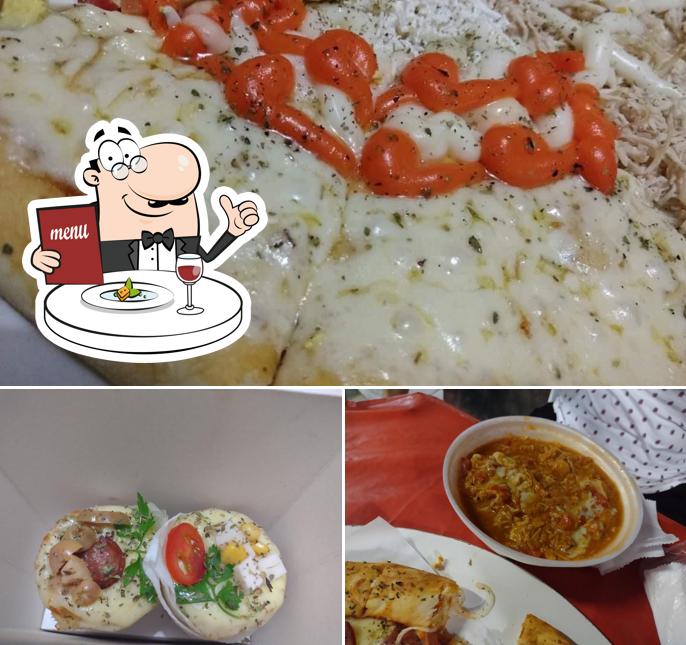 Comida em Franco's Pizza