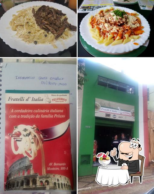 Peça uma das sobremesas