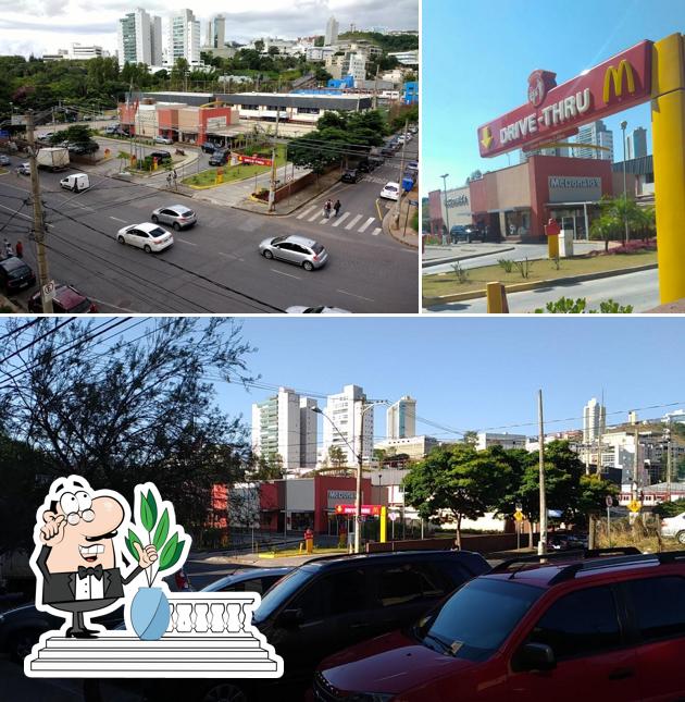 O exterior do McDonald's Buritis BH/MG