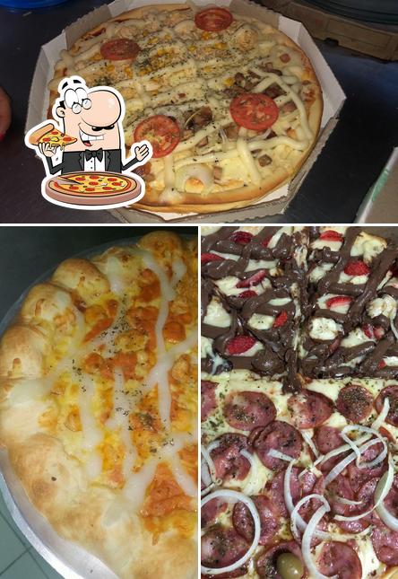No Mão na Massa Pizzaria, você pode degustar pizza