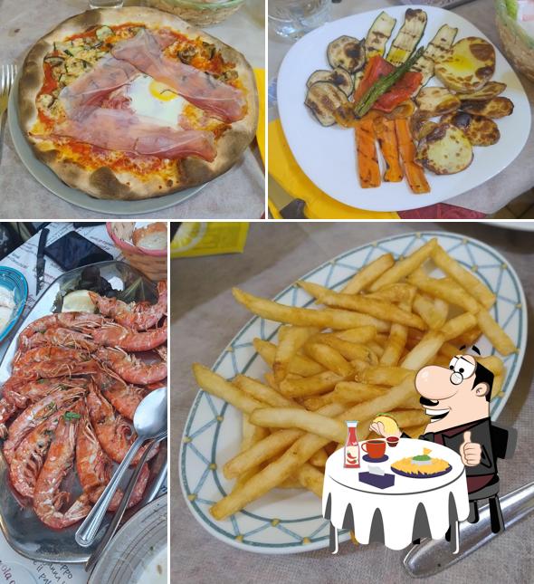 Piatto di formaggi al Pizzeria U Carugiu