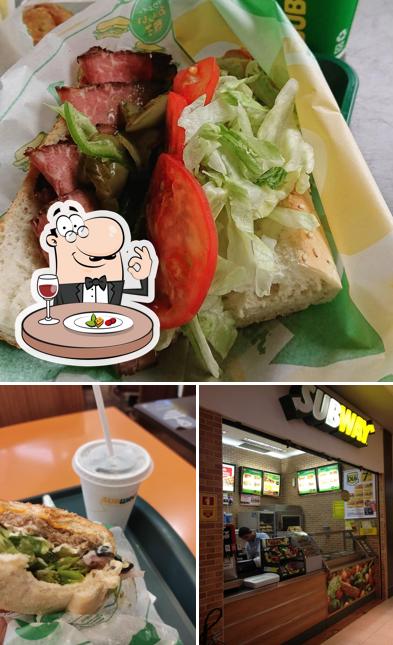 Comida em Subway