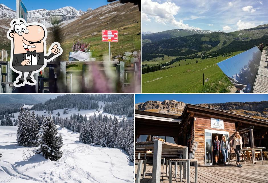 Gli esterni di Restaurant Berghaus Naraus