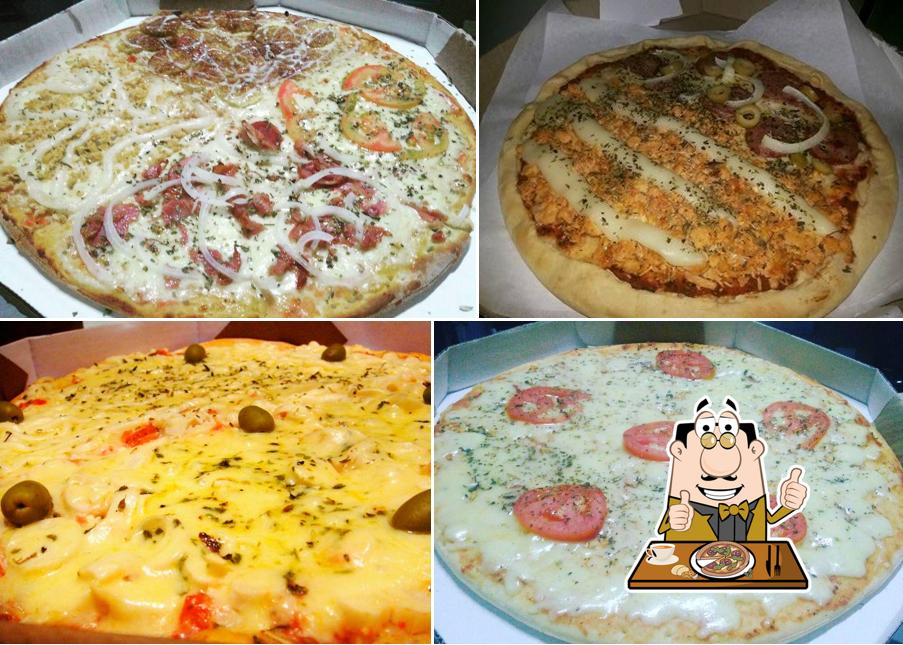 Peça diferentes estilos de pizza