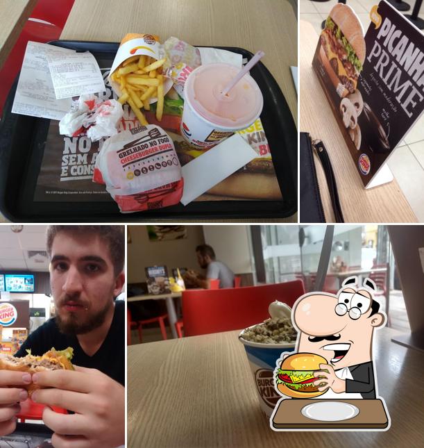 Hambúrguer em Burger King