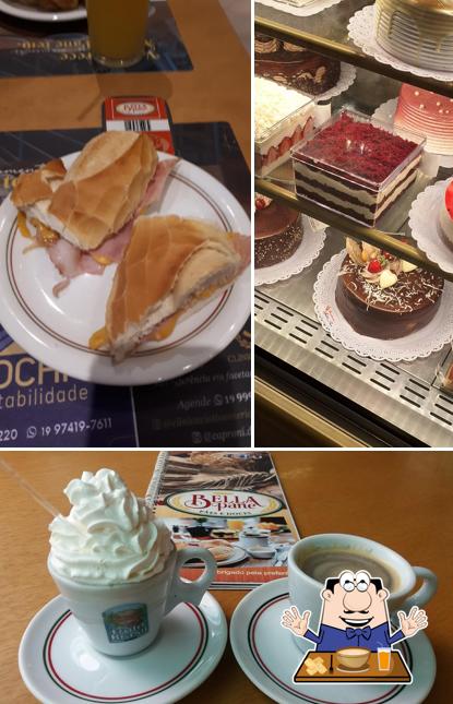 Platos en Bella Pane Pães e Confeitaria
