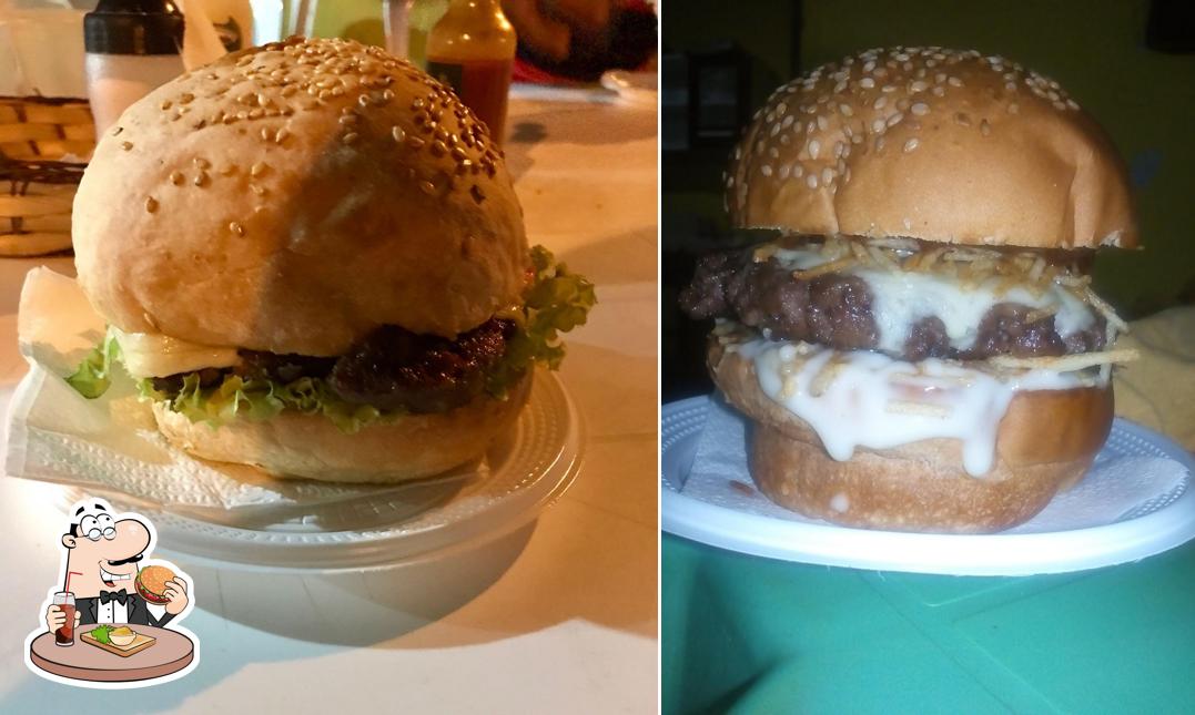 Delicie-se com um hambúrguer no Doris Burguer