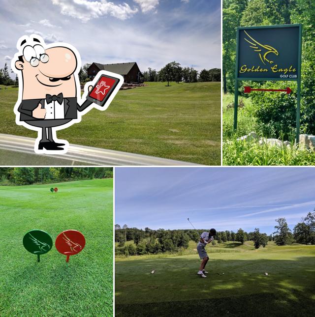 Golden Eagle Golf Club in Fifty Lakes Restaurant reviews
