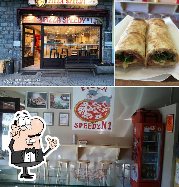 Tra le varie cose da Pizza Speedy A Domicilio si possono trovare la interni e sandwich