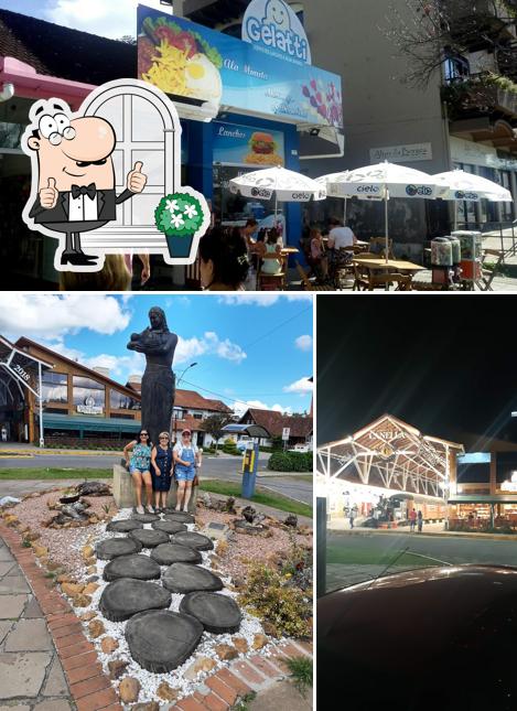 A foto do Gelatti Sorvetes e Lanches’s exterior e interior