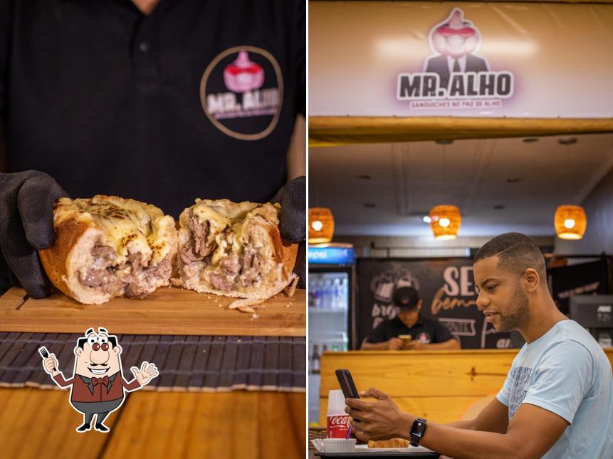 Comida em Mister Alho Camaçari