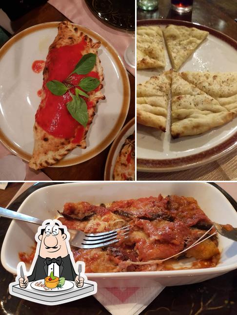 Food at Celli's pizzeria italian restaurant