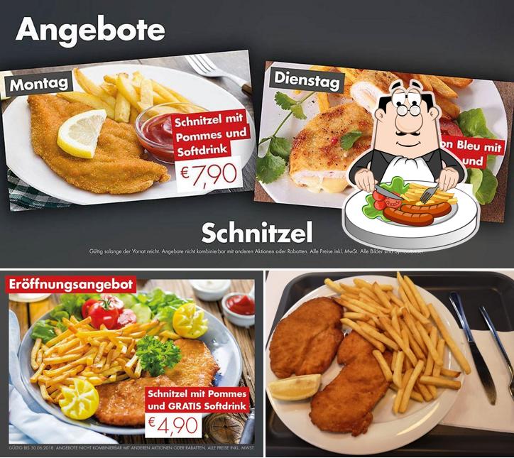 Comida en Schnitzel