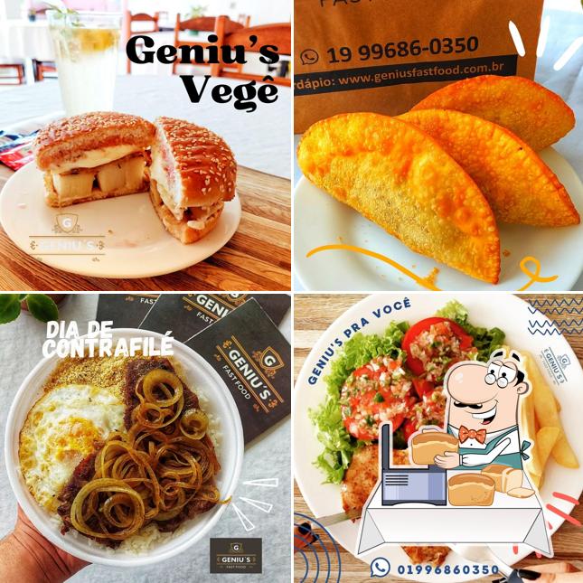 Pão-com-alho em Geniu's Fast Food - Restaurante