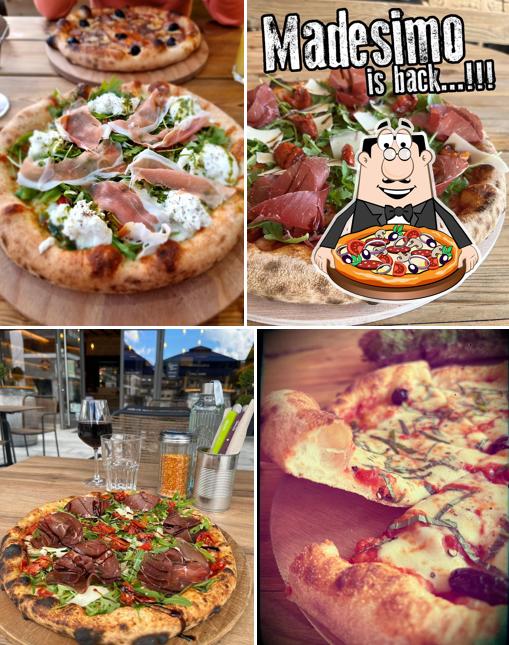 Choisissez différents genres de pizzas