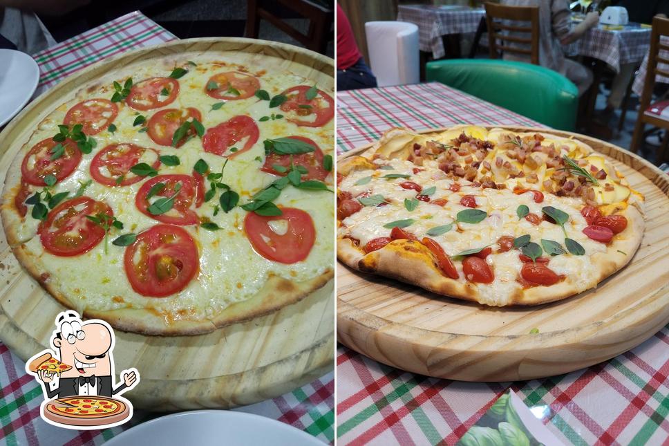 Try out pizza at Italy Caffé Champagnat