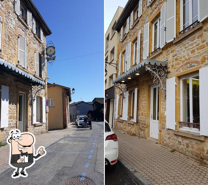 L'extérieur de Jocteur le Boulanger de Lentilly