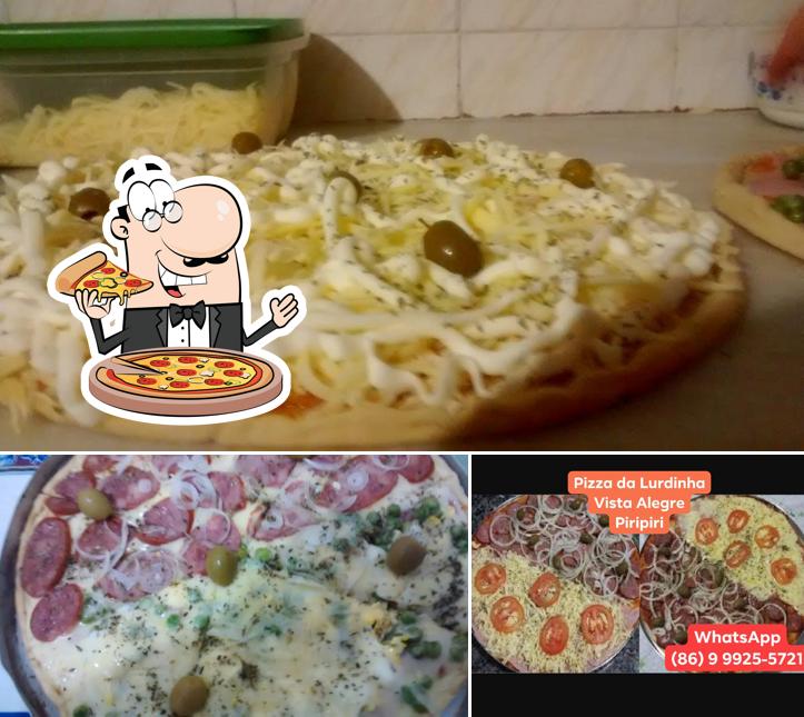 Peça pizza no PIZZARIA DA LURDINHA