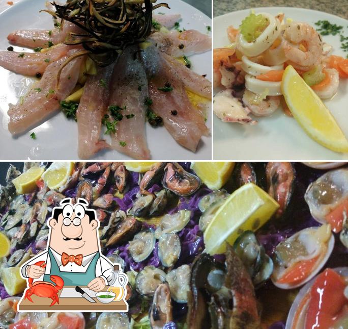 Get seafood at Tenuta Chillino