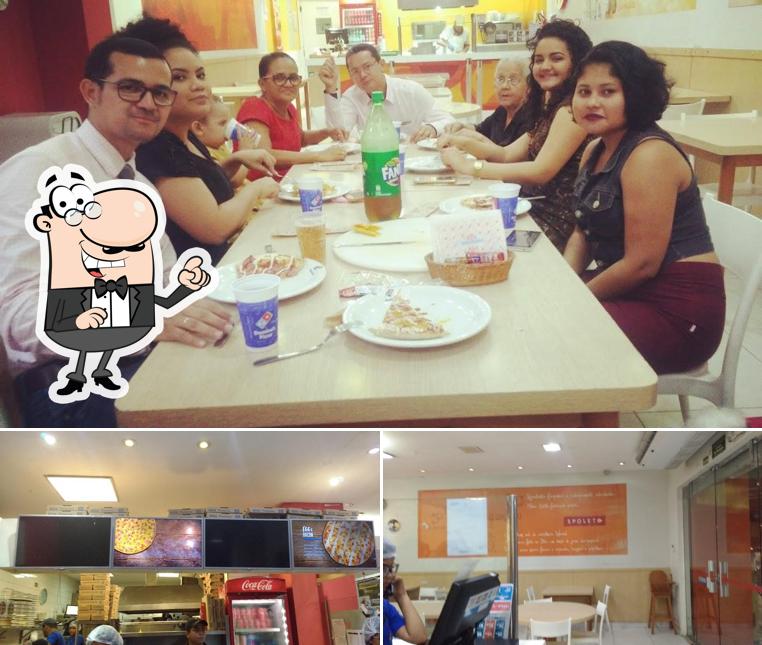 Veja imagens do interior do Domino's Pizza - Nazaré