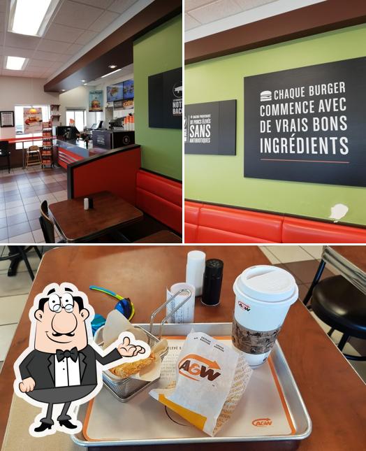 L'intérieur de A&W Canada