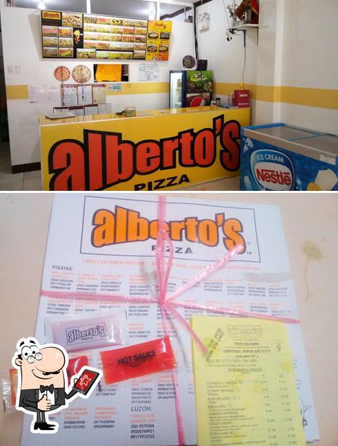 Look at this pic of Alberto's Pizza