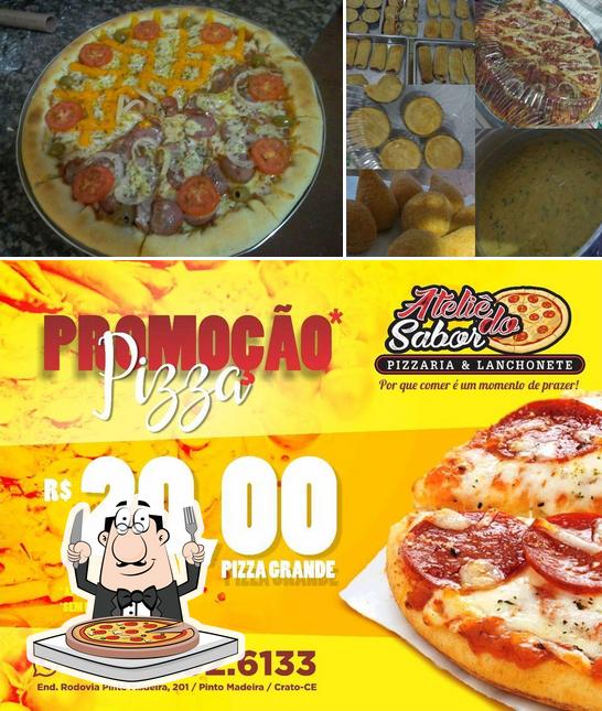 Tómate una pizza en Ateliê de Sabor