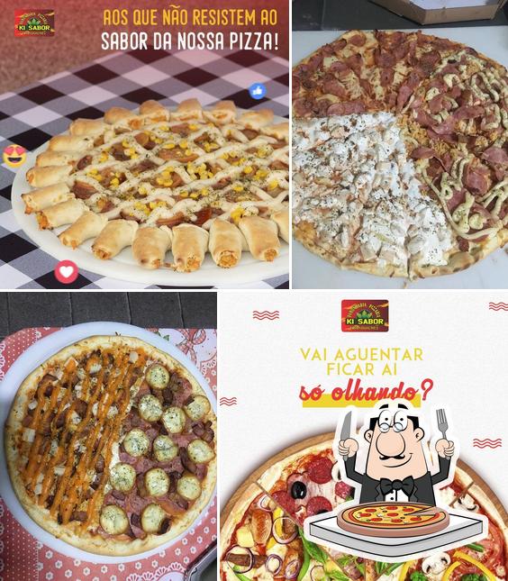 Peça pizza no Pamonharia e pizzaria ki Sabor