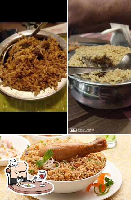 Food at Dindigul Thalappakatti Restaurant Velachery