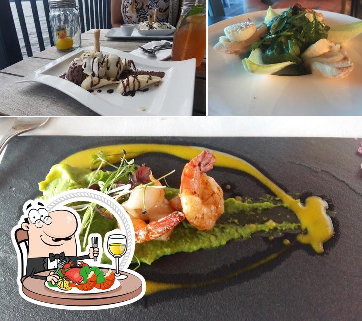Ordina la cucina di mare a Hafenrestaurant