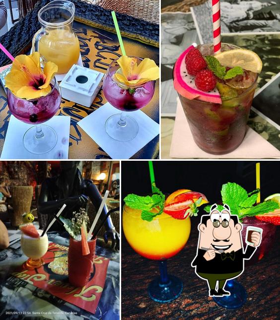 "Bar El Infierno" предоставляет гостям большой выбор напитков