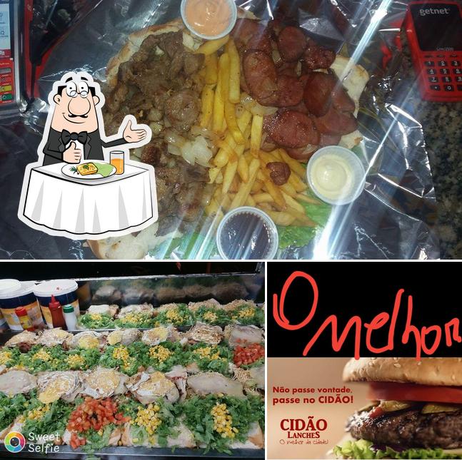 Platos en Cidão Lanches