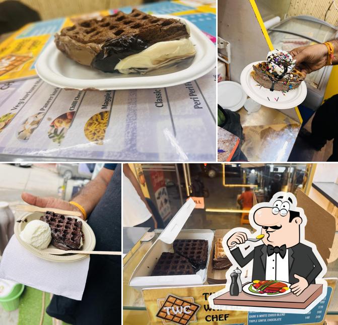 Food at The Waffle Chef