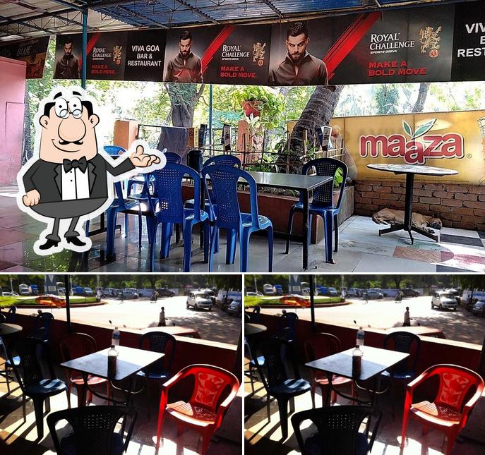 The interior of Viva Goa