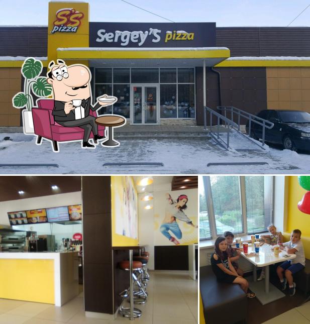 В Sergey’s pizza есть внутреннее оформление, внешнее оформление и многое другое