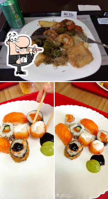 Elige uno de sus diferentes tipos de sushi