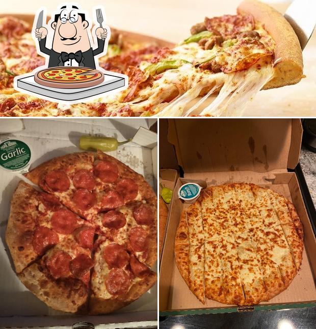 Prenez des pizzas à Papa Johns Pizza