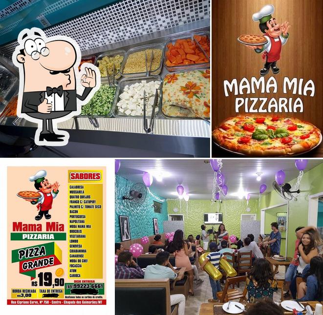 Look at the picture of Mama Mia Restaurante e Pizzaria