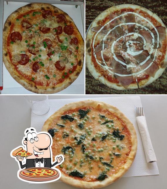 Choisissez des pizzas à Pizzeria Mamma Mia