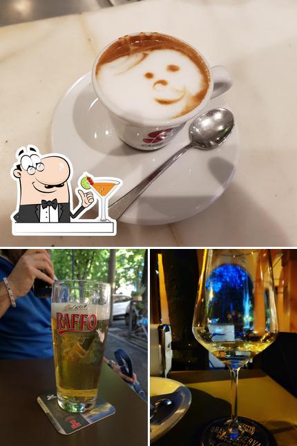 Prenditi un drink dal menu