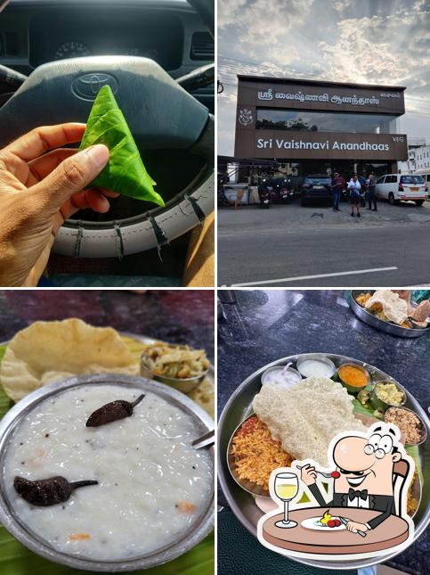 Food at Hotel Sri vaishnavi anandhas
